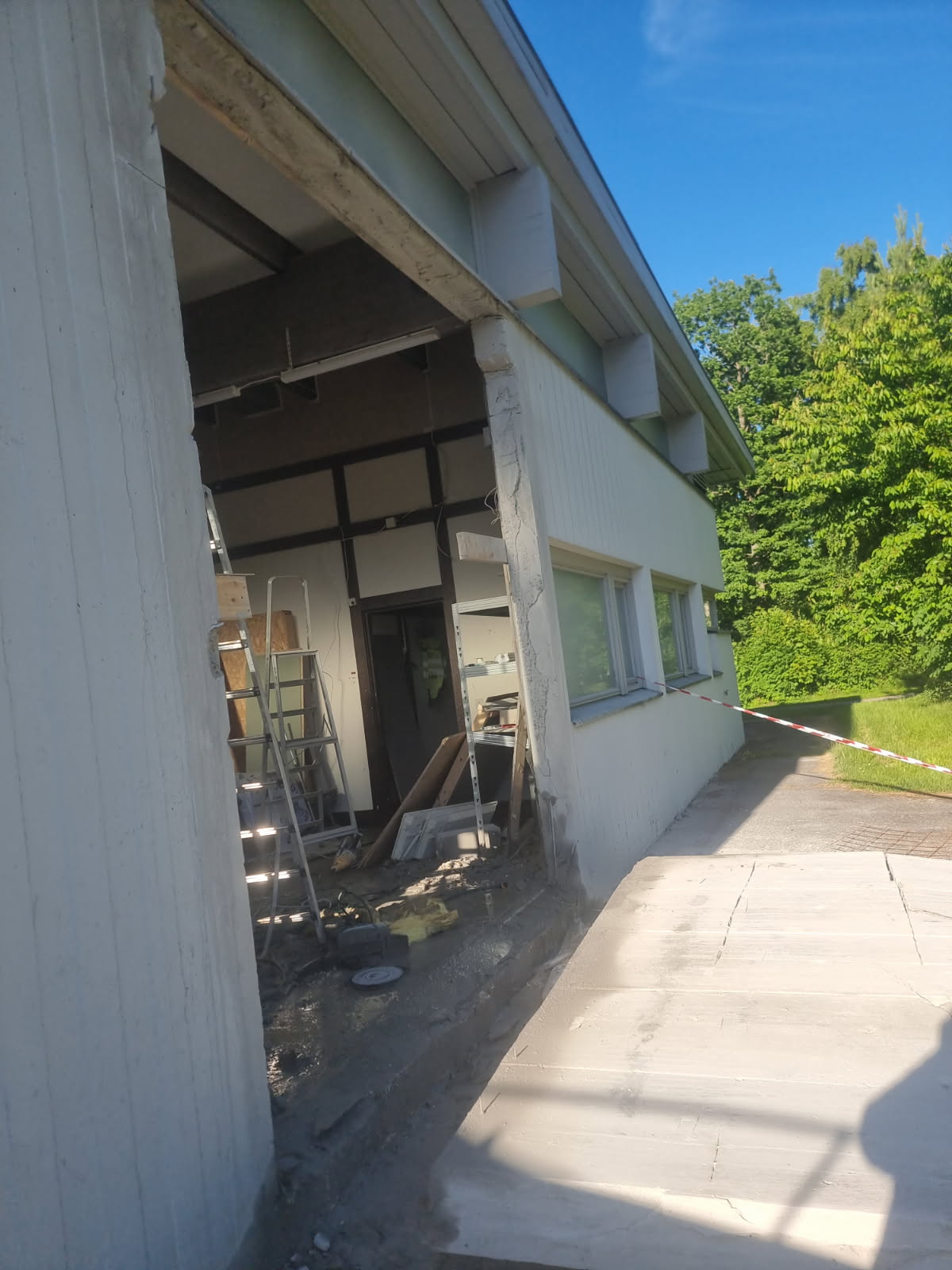 Lagerport åpning ferdig